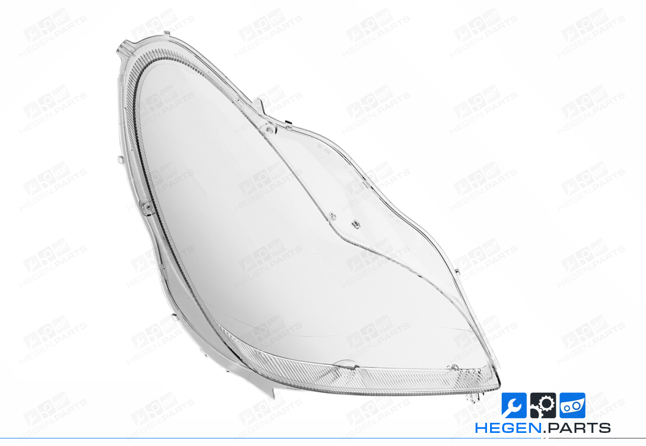 Дясно стъкло (капак) за фар на MERCEDES CLS класа C219 05-11 преди фейслифт / фейслифт