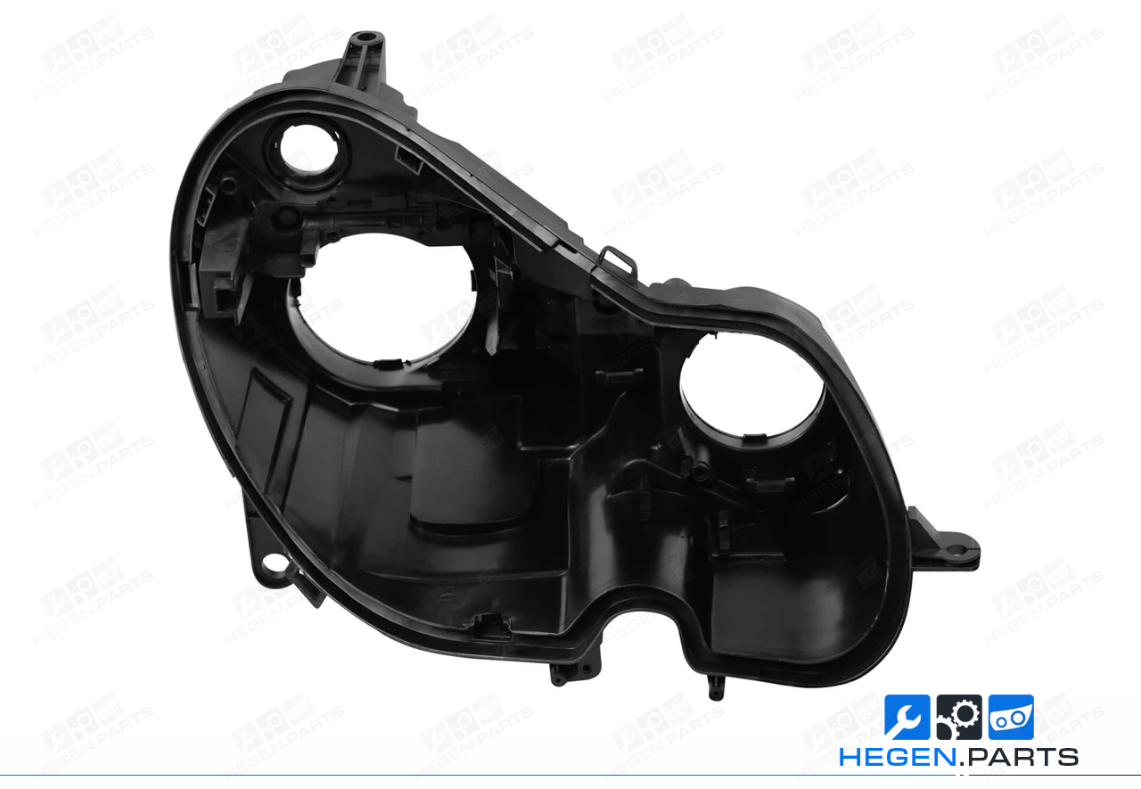 Десен корпус за фар на MERCEDES E класа W211 06-09 фейслифт D1S