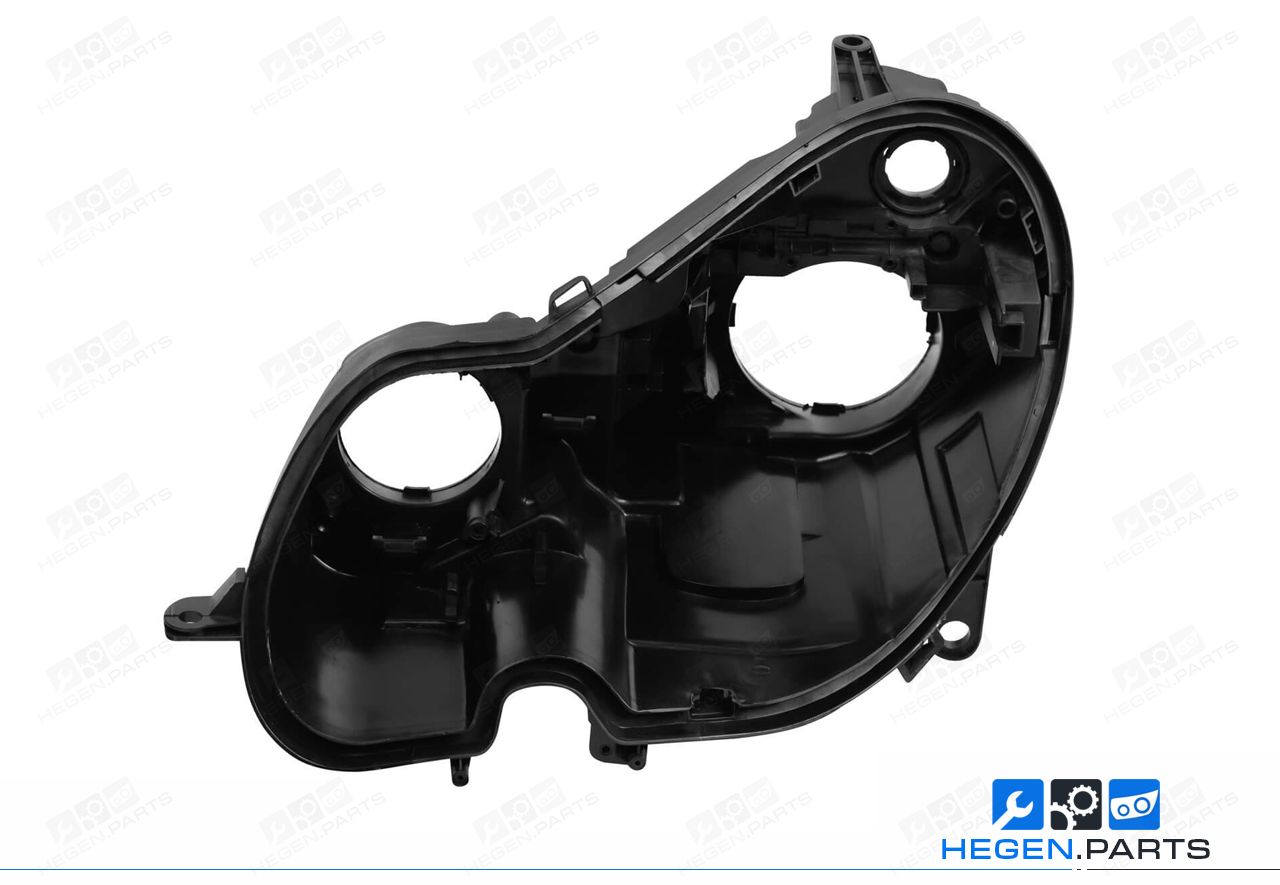 Ляв корпус за фар на MERCEDES E класа W211 06-09 фейслифт D1S