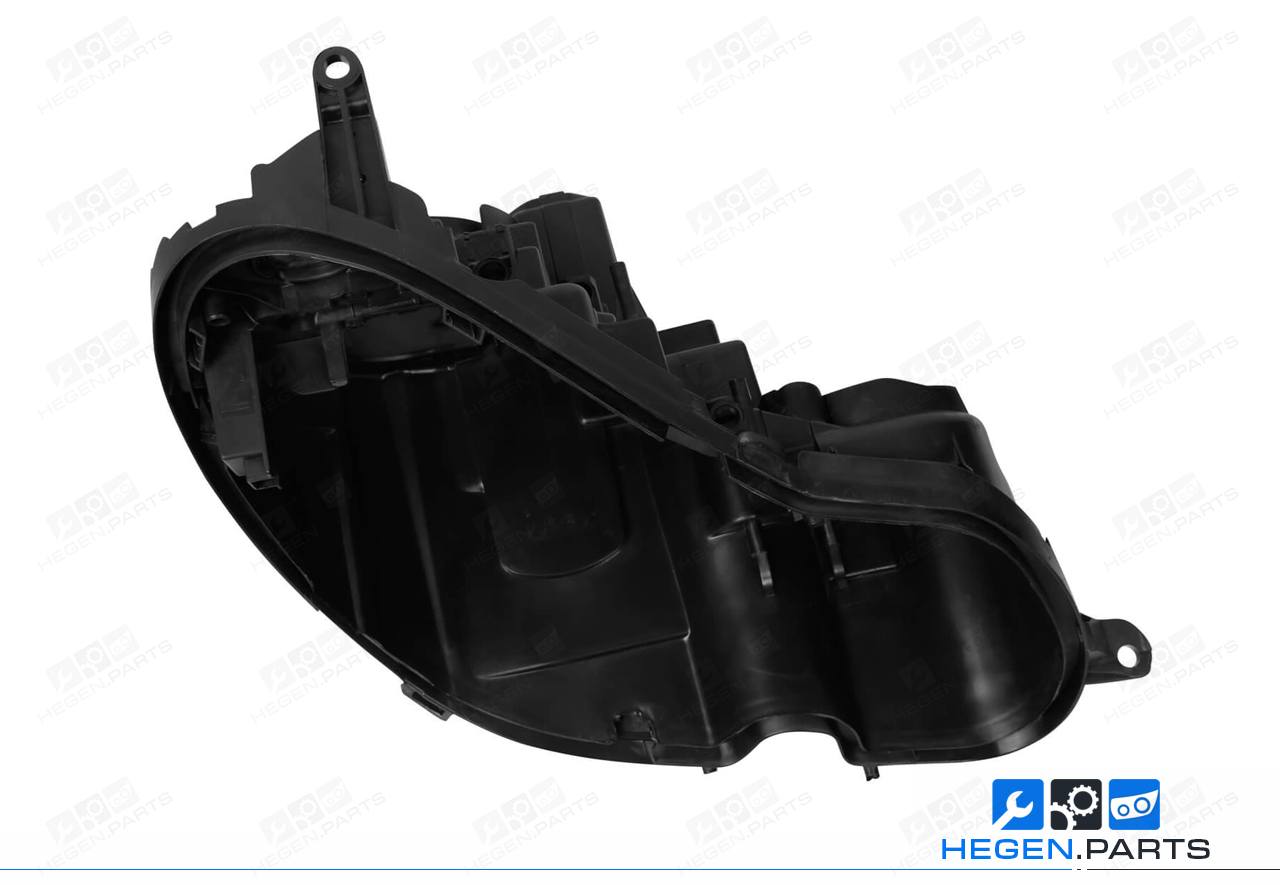 Десен корпус за фар на MERCEDES E класа W211 06-09 фейслифт D1S