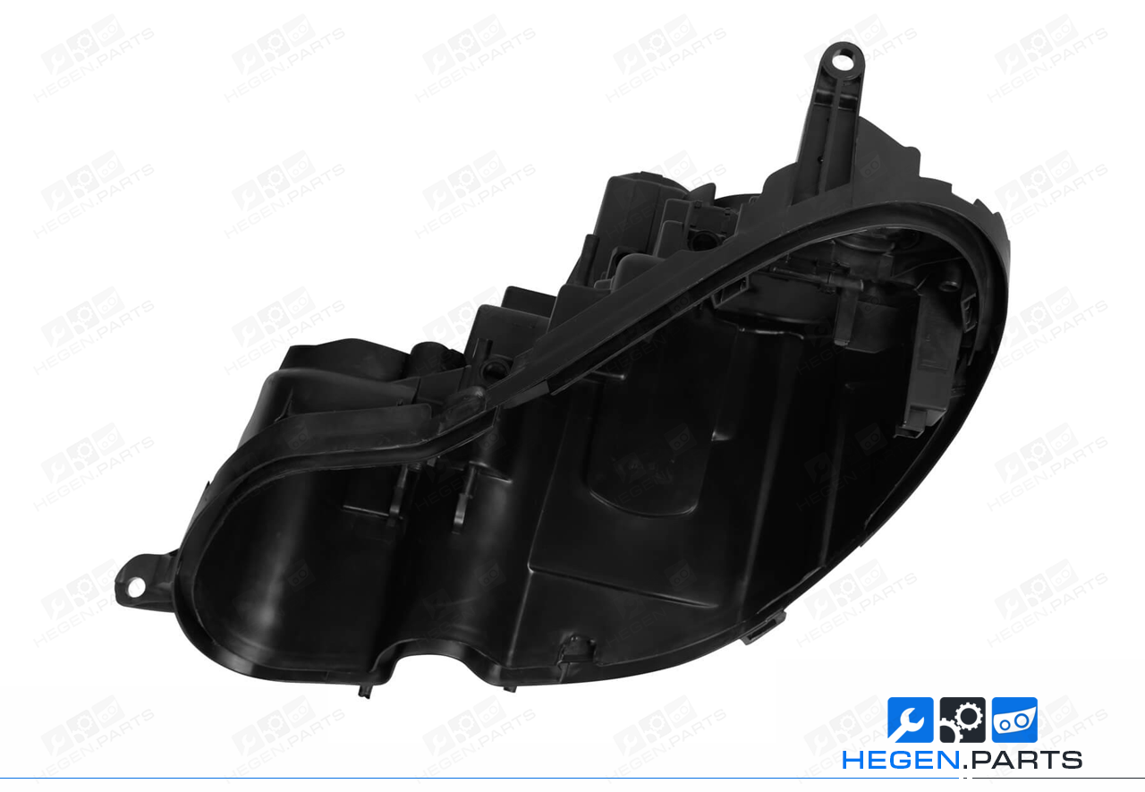 Ляв корпус за фар на MERCEDES E класа W211 06-09 фейслифт D1S