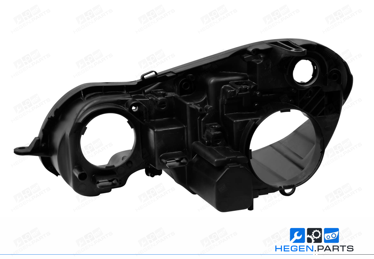 Десен корпус за фар на MERCEDES E класа W211 06-09 фейслифт D1S