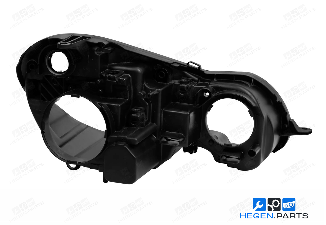 Ляв корпус за фар на MERCEDES E класа W211 06-09 фейслифт D1S