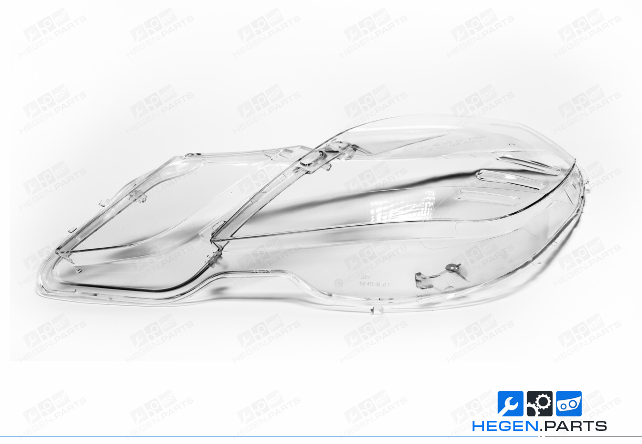 Ляво стъкло (капак) за фар на MERCEDES E класа W212 09-13 преди фейслифт