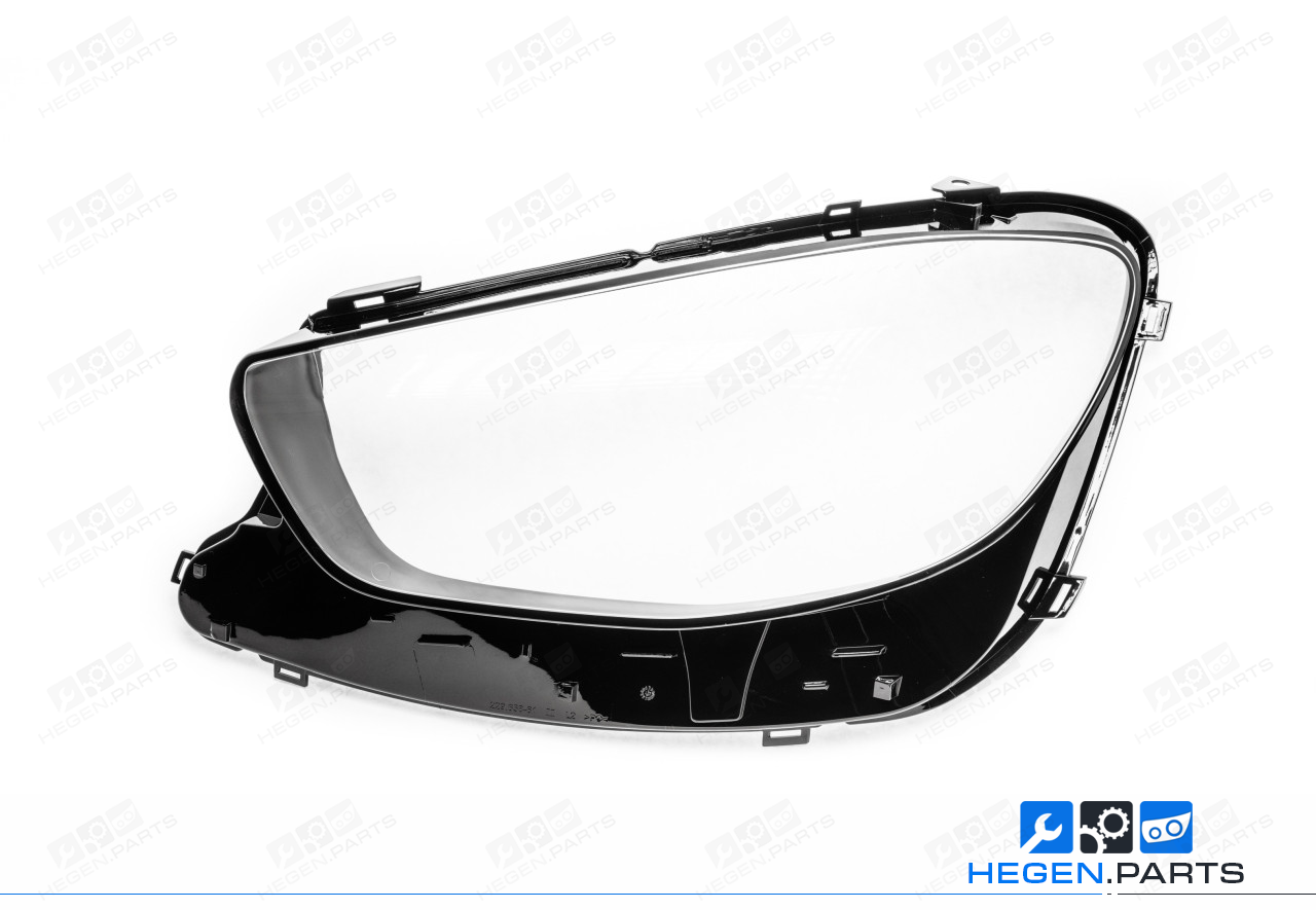 Ляво стъкло (капак) за фар на MERCEDES E класа W213 20-23 фейслифт LED/ LED с AFS/ MULTIBEAM