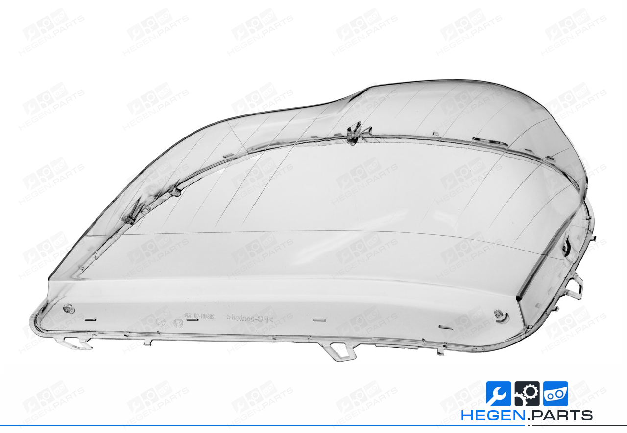 Ляво стъкло (капак) за фар на MERCEDES GL класа X164 06-11 преди фейслифт / фейслифт