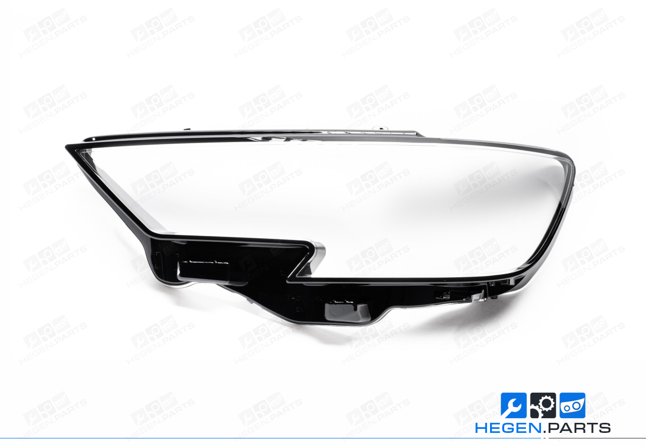 Ляво стъкло (капак) за фар на AUDI A3 8V 17-19 фейслифт Xenon/ LED
