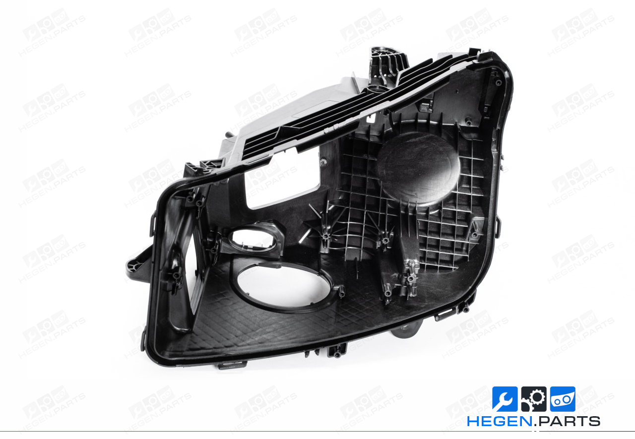 Ляв корпус за фар на MERCEDES GLC класа X253 19-22 фейслифт LED с два прожектора MULTIBEAM