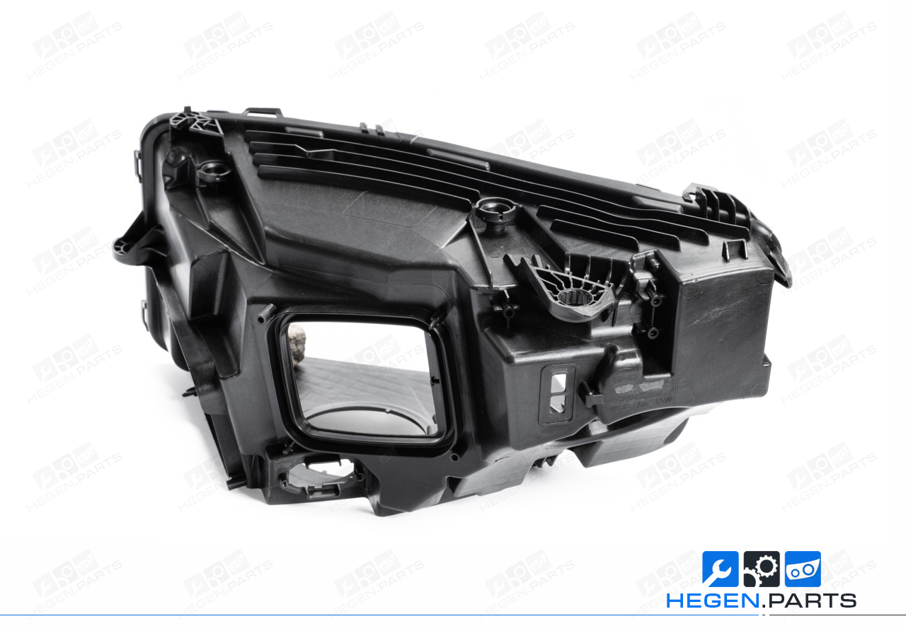 Десен корпус за фар на MERCEDES GLC класа X253 19-22 фейслифт LED с два прожектора MULTIBEAM