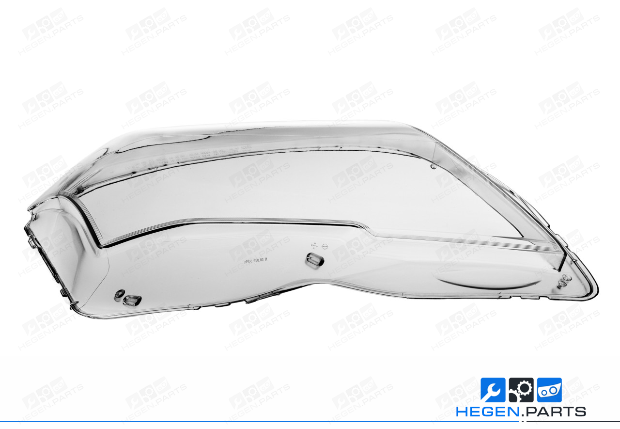 Дясно стъкло (капак) за фар на MERCEDES GLK класа X204 08-12 преди фейслифт