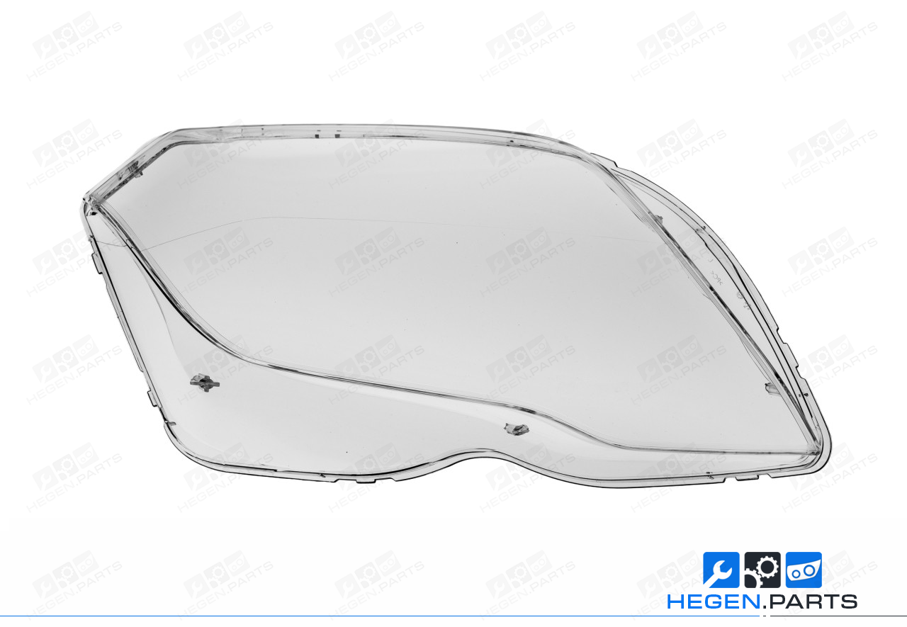 Дясно стъкло (капак) за фар на MERCEDES GLK класа X204 13-15 фейслифт
