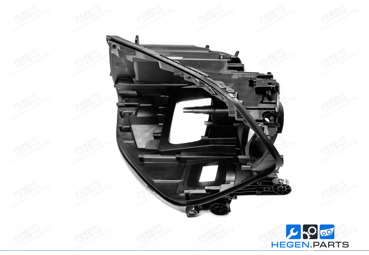 Ляв корпус за фар на MERCEDES GLS класа X166 16-19 фейслифт Multibeam Full LED