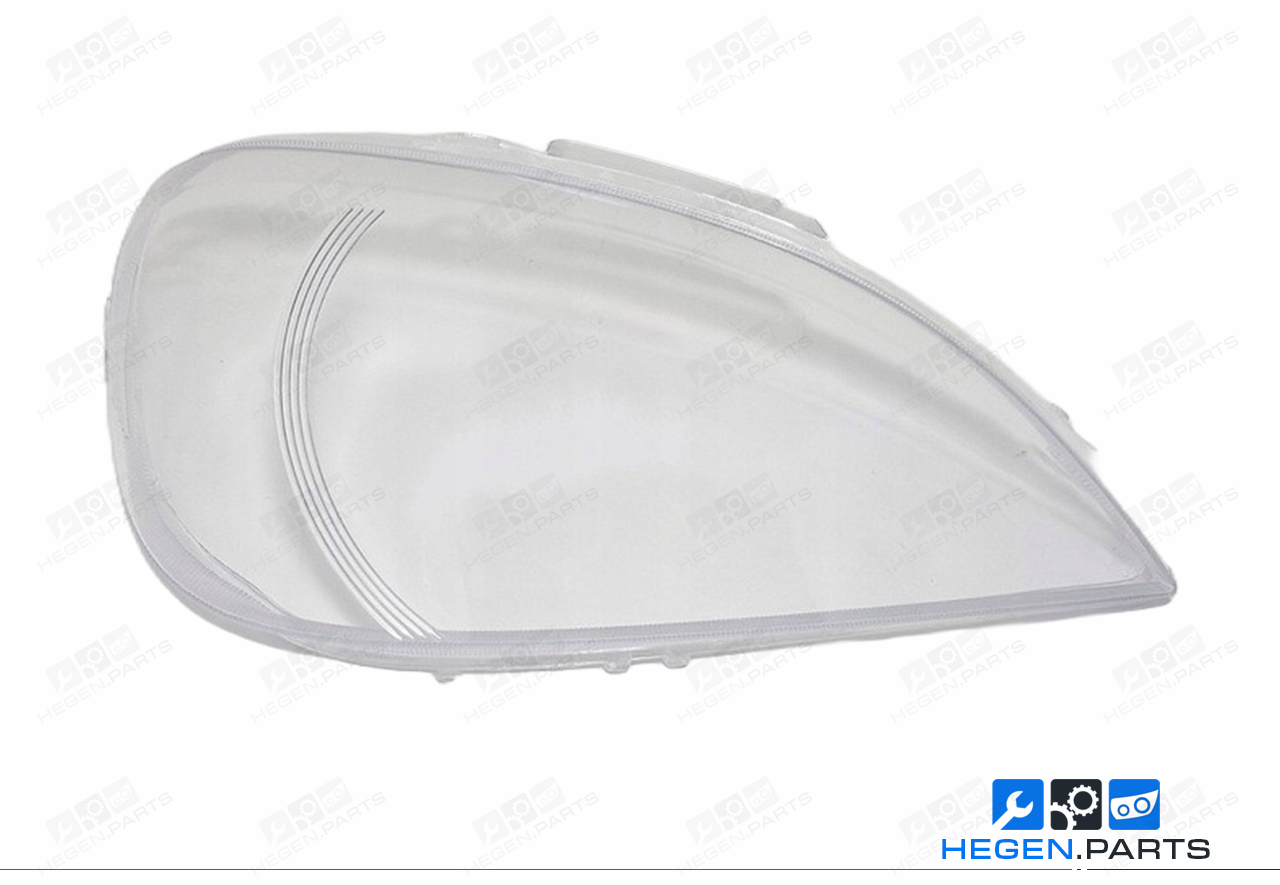 Дясно стъкло (капак) за фар на MERCEDES ML класа W163 01-05 фейслифт