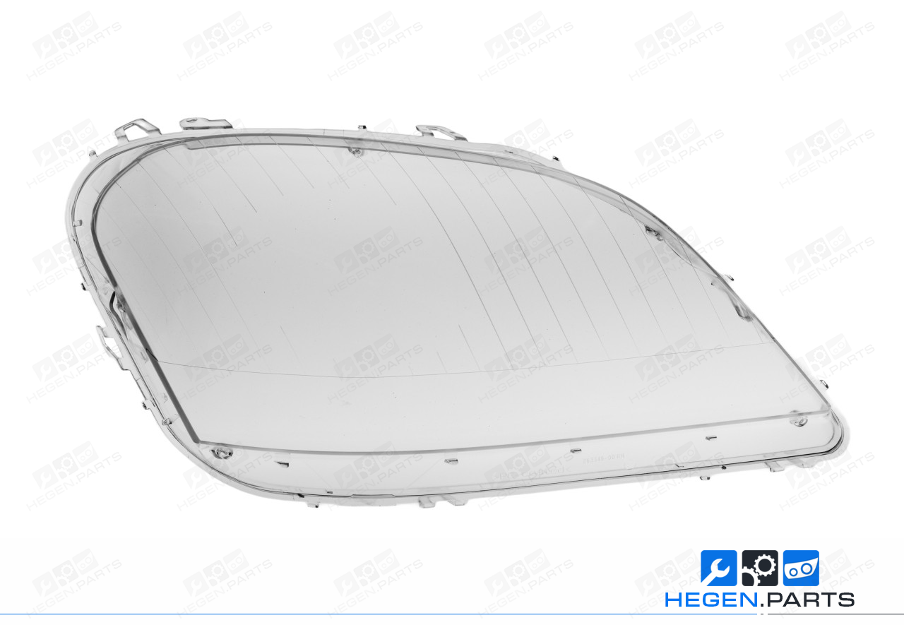 Дясно стъкло (капак) за фар на MERCEDES ML класа W164 05-08 преди фейслифт