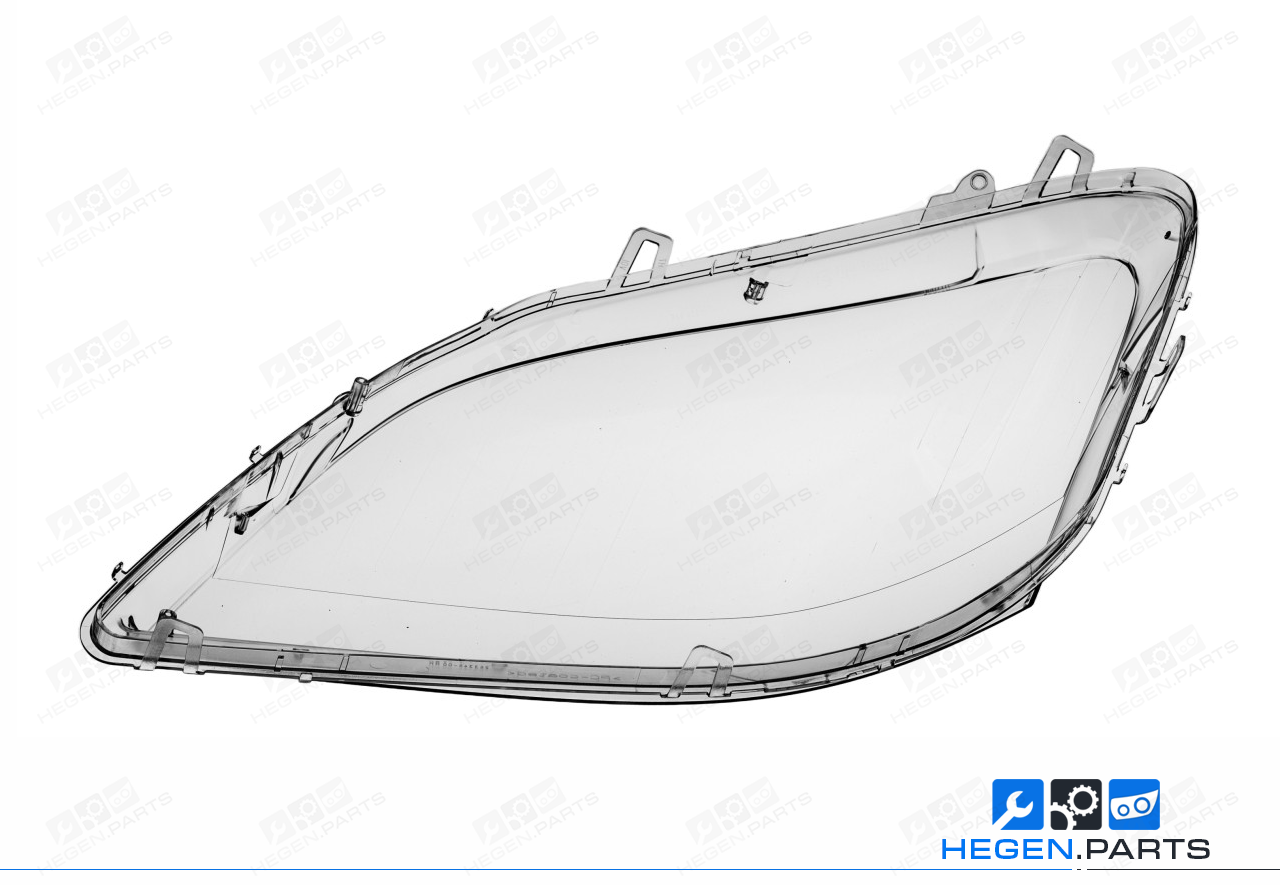 Дясно стъкло (капак) за фар на MERCEDES ML класа W164 05-08 преди фейслифт