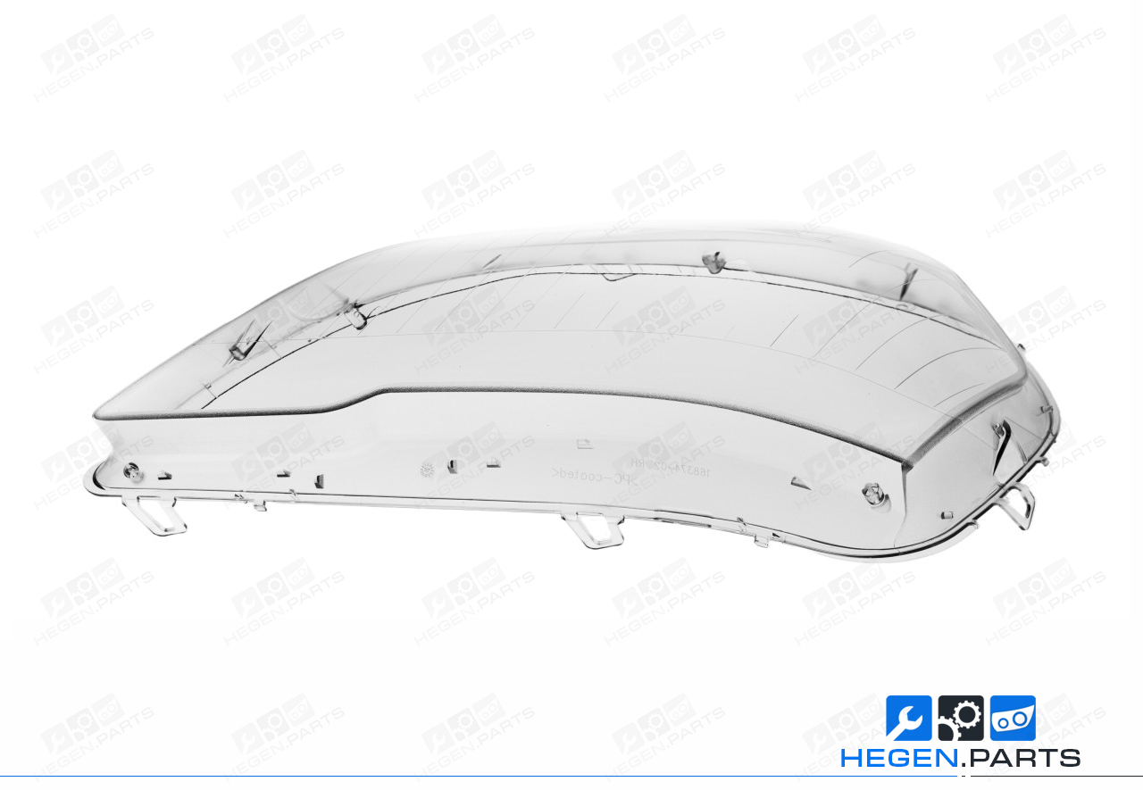 Ляво стъкло (капак) за фар на MERCEDES ML класа W164 09-12 фейслифт
