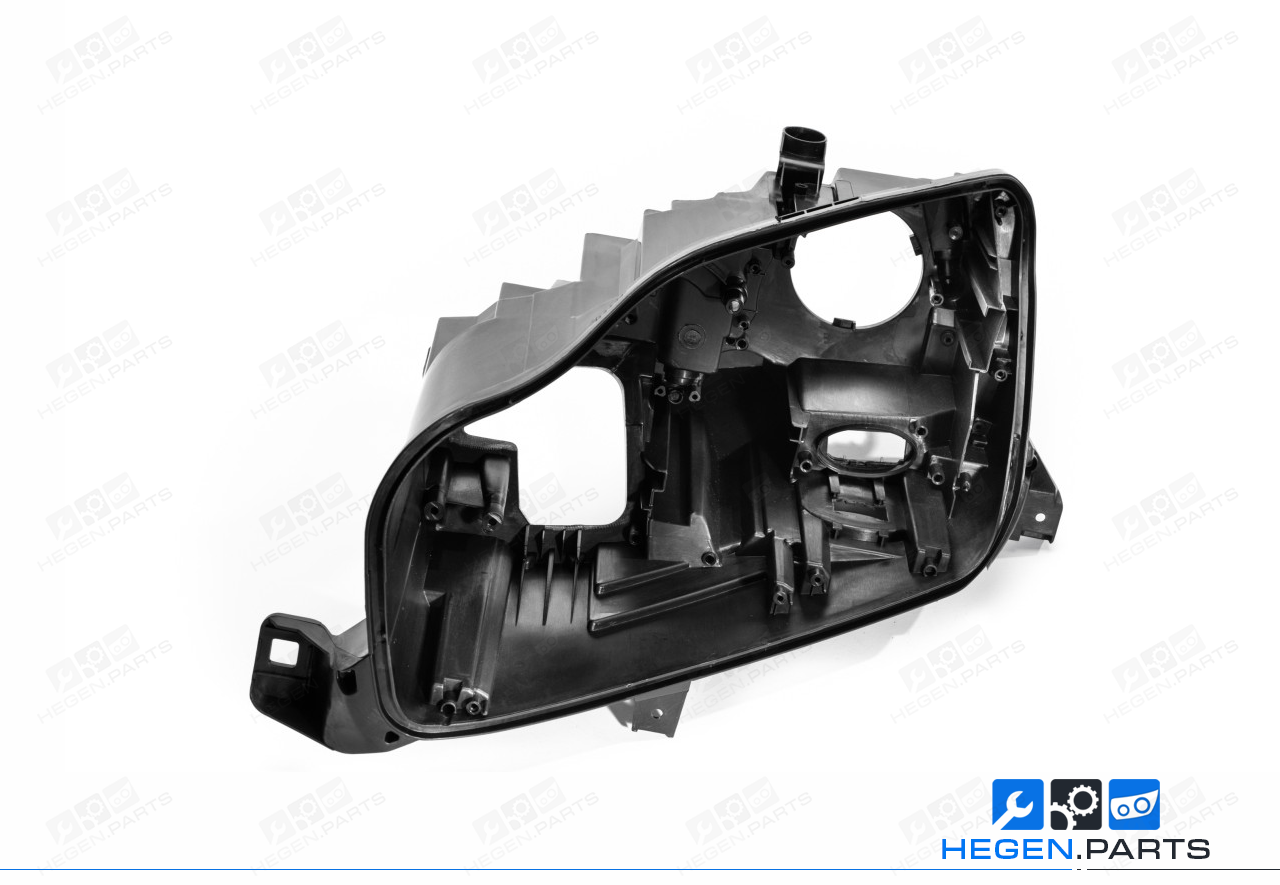 Ляв корпус за фар на MERCEDES ML класа W166 11-15 преди фейслифт