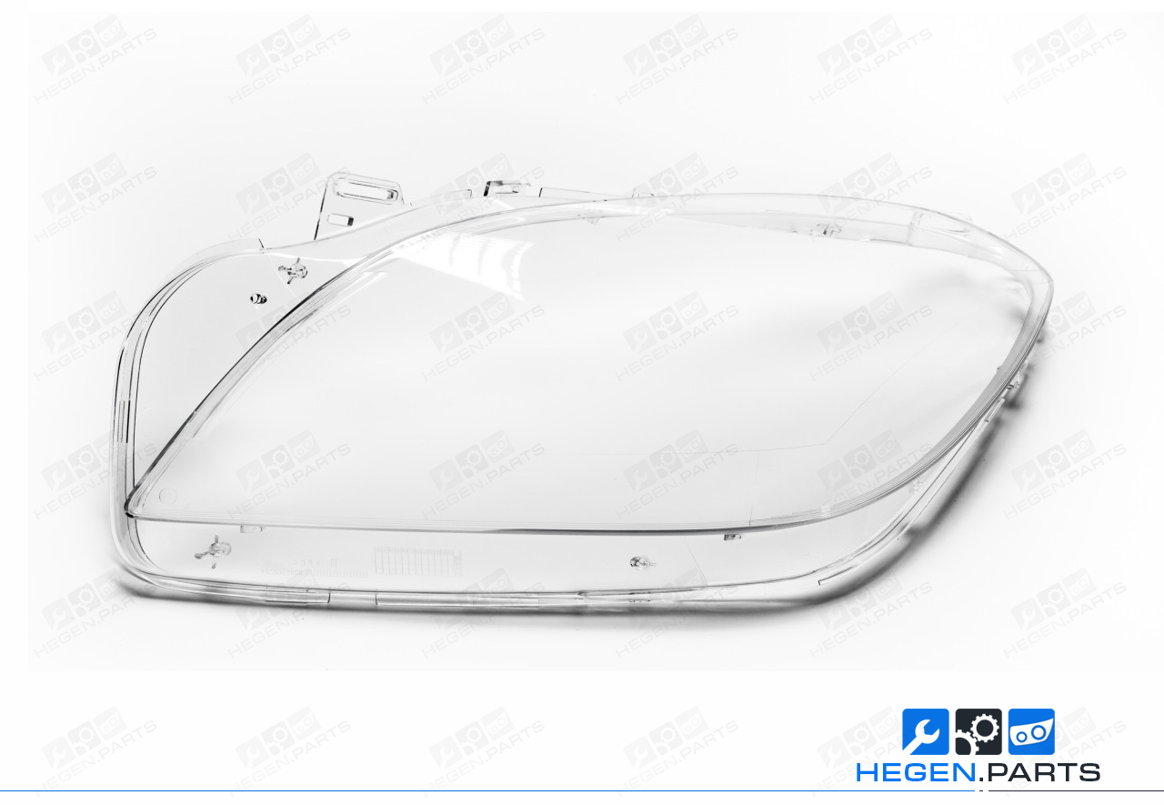 Ляво стъкло (капак) за фар на MERCEDES ML класа W166 11-15 преди фейслифт