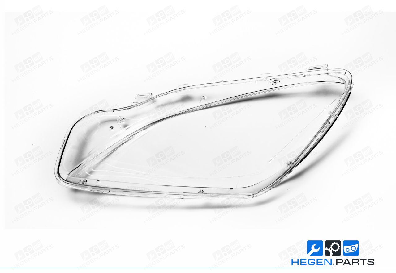 Дясно стъкло (капак) за фар на MERCEDES ML класа W166 11-15 преди фейслифт
