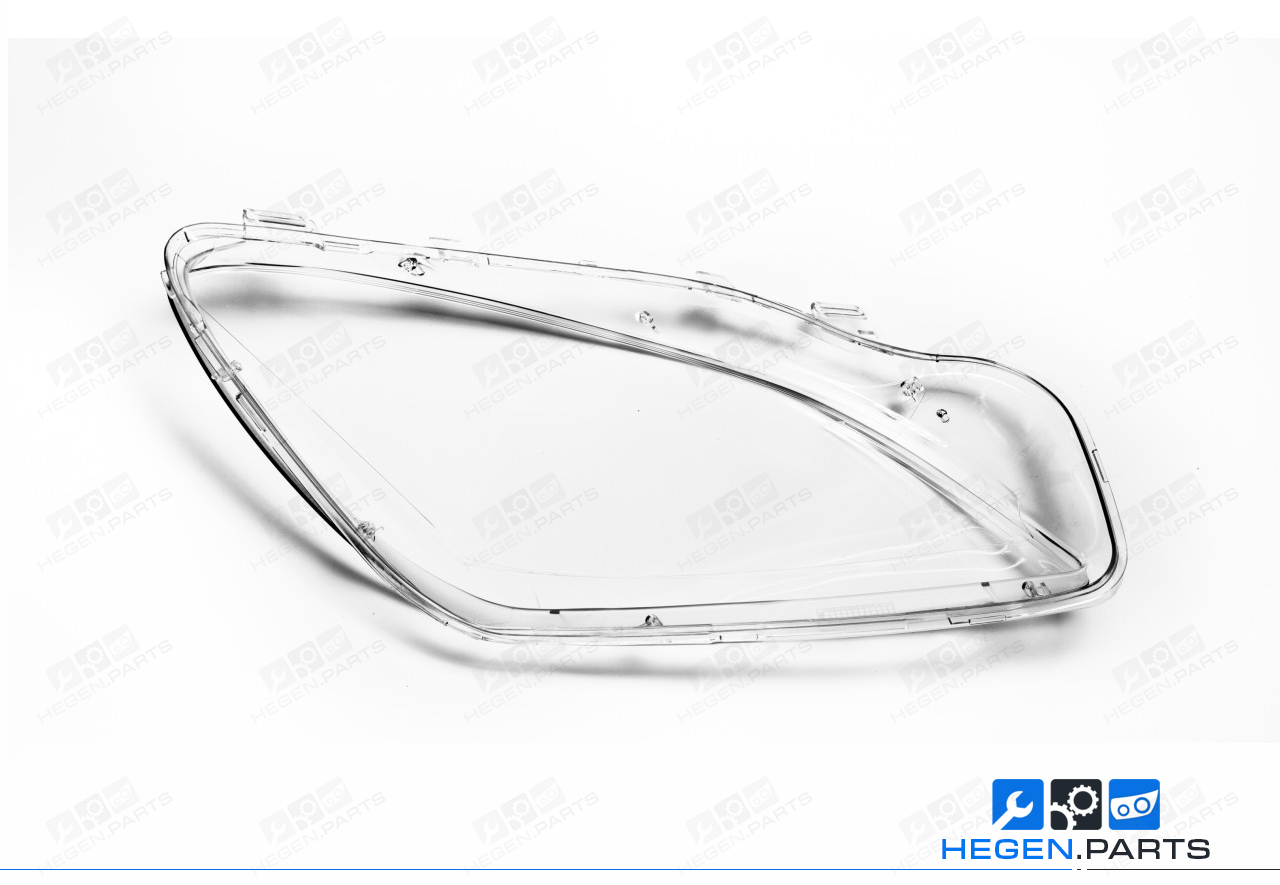 Ляво стъкло (капак) за фар на MERCEDES ML класа W166 11-15 преди фейслифт