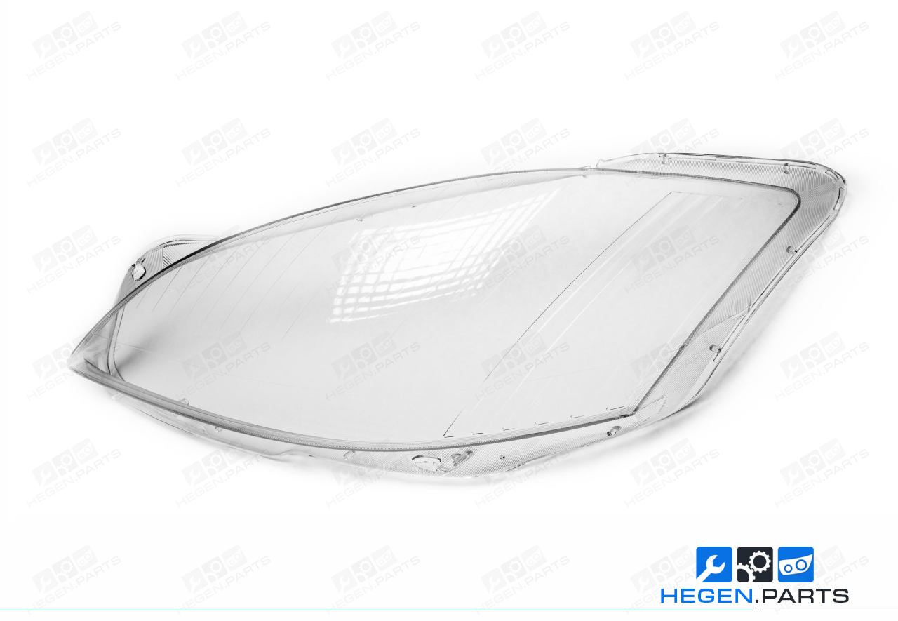 Ляво стъкло (капак) за фар на MERCEDES S класа W221 05-08 преди фейслифт