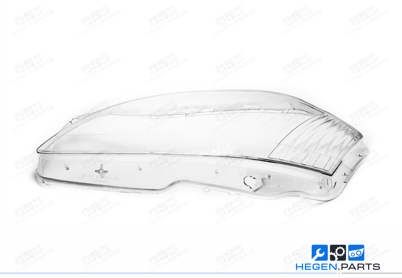 Ляво стъкло (капак) за фар на MERCEDES S класа W221 05-08 преди фейслифт