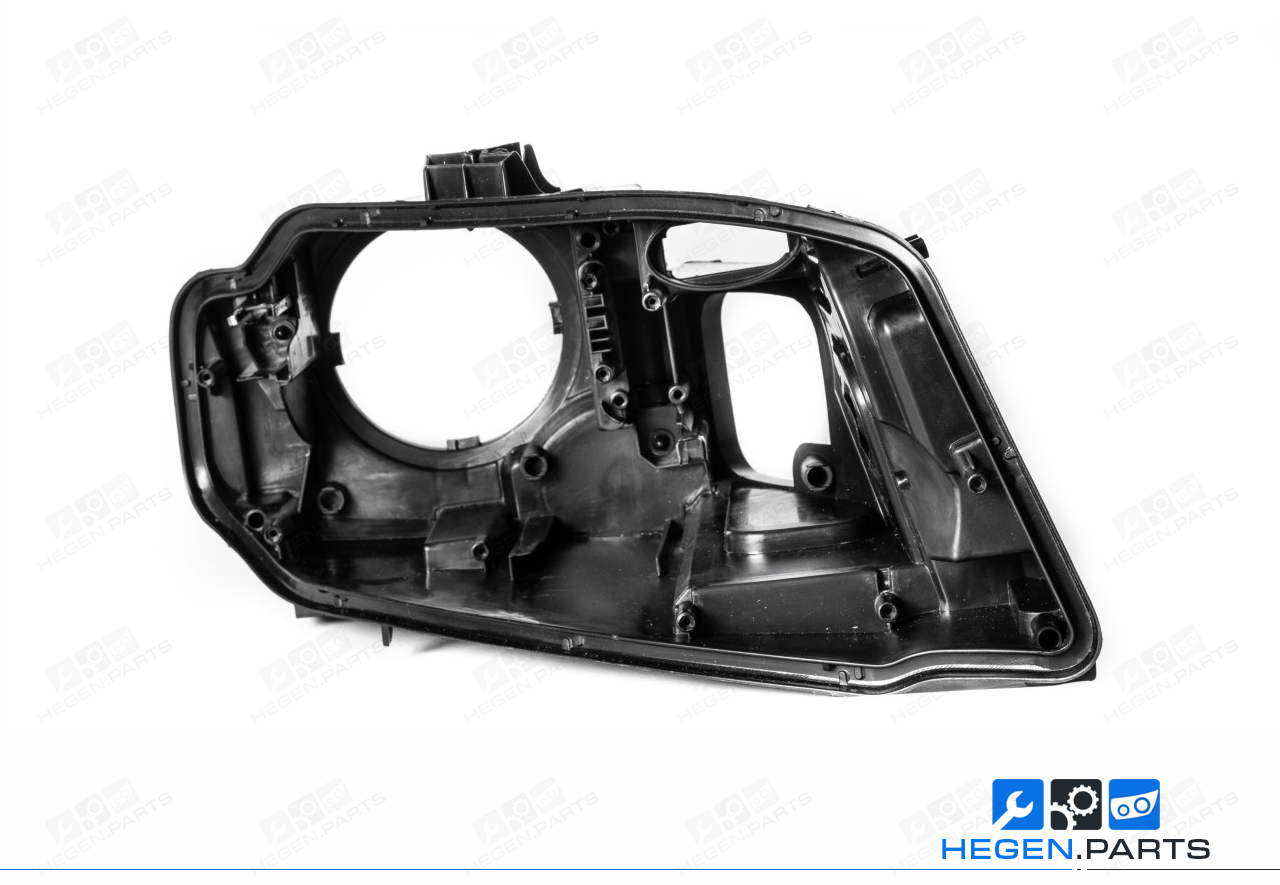 Десен корпус за фар на AUDI A4 B8 08-12 преди фейслифт