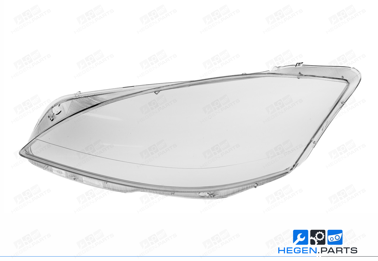 Ляво стъкло (капак) за фар на MERCEDES S класа W221 09-13 фейслифт