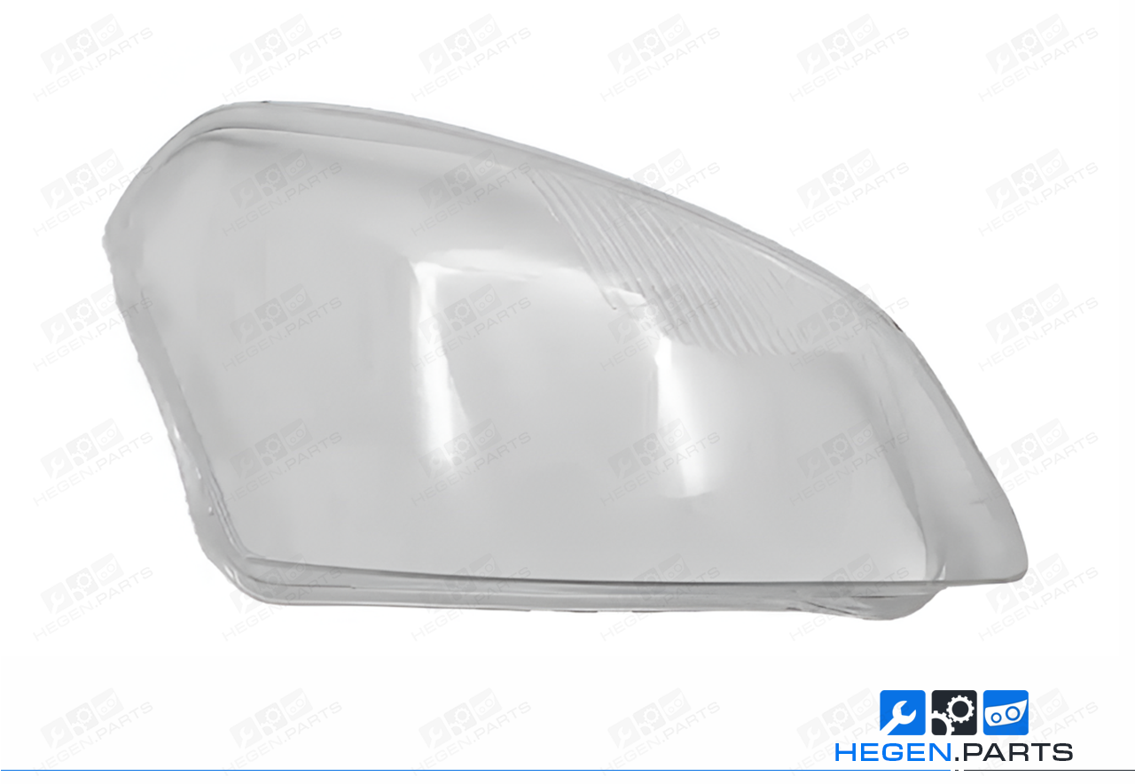 Дясно стъкло (капак) за фар на NISSAN Qashqai J10 08-10 преди фейслифт