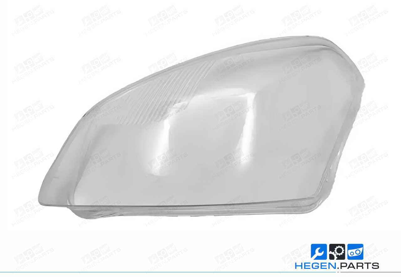 Ляво стъкло (капак) за фар на NISSAN Qashqai J10 08-10 преди фейслифт