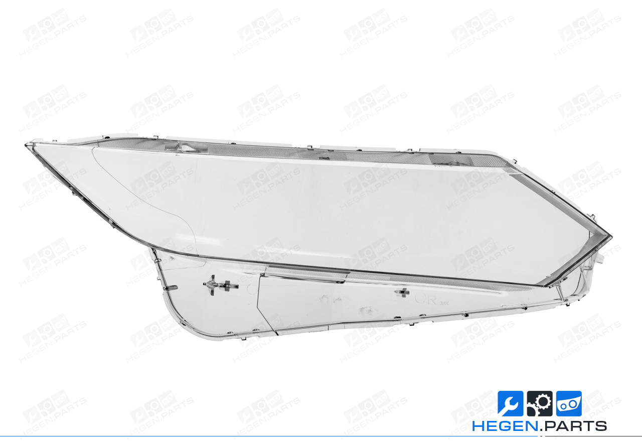 Дясно стъкло (капак) за фар на NISSAN Qashqai J11 16-18 преди фейслифт