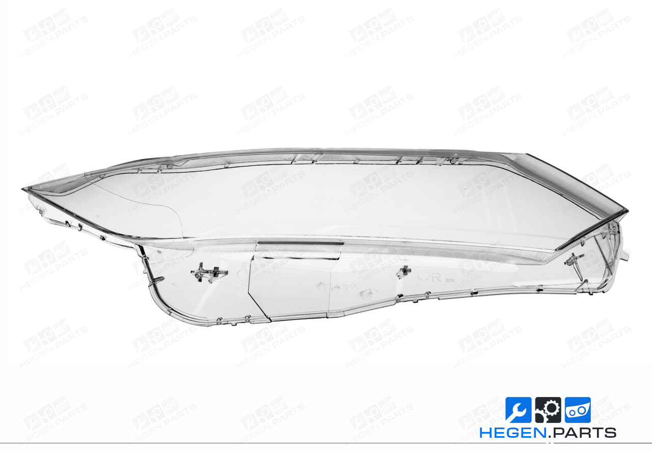 Дясно стъкло (капак) за фар на NISSAN Qashqai J11 16-18 преди фейслифт