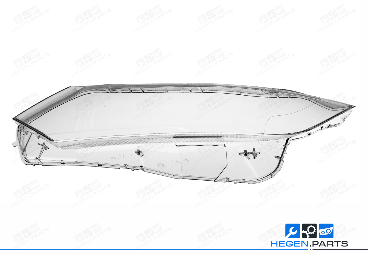 Ляво стъкло (капак) за фар на NISSAN Qashqai J11 16-18 преди фейслифт