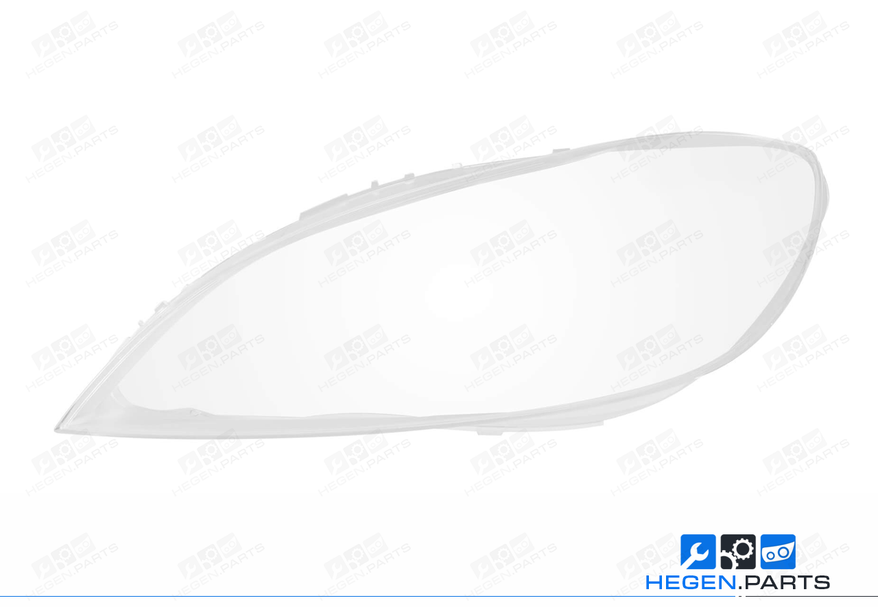 Ляво стъкло (капак) за фар на VOLVO V40 P1 17-20 фейслифт