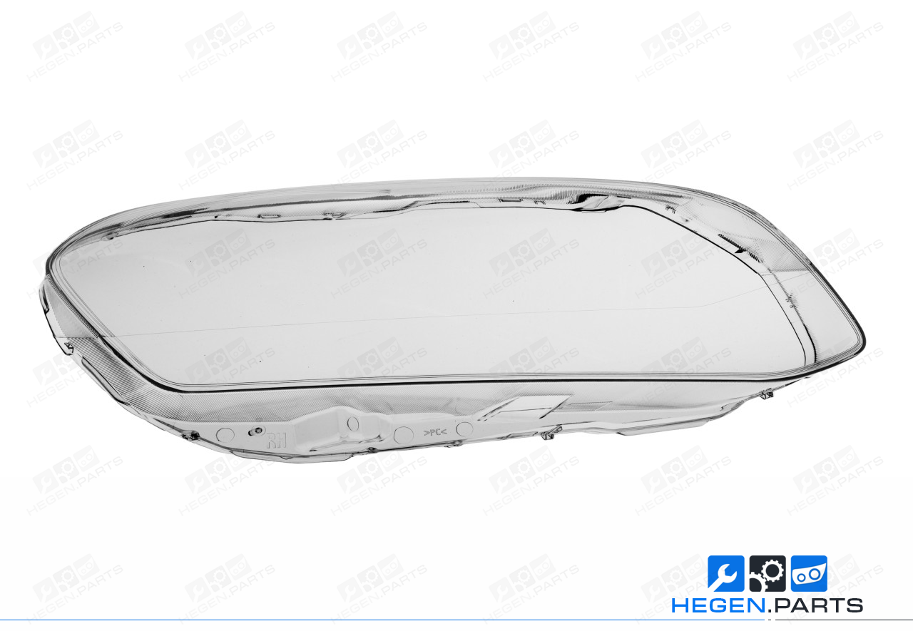Дясно стъкло (капак) за фар на VOLVO XC60 Y20 14-17 фейслифт
