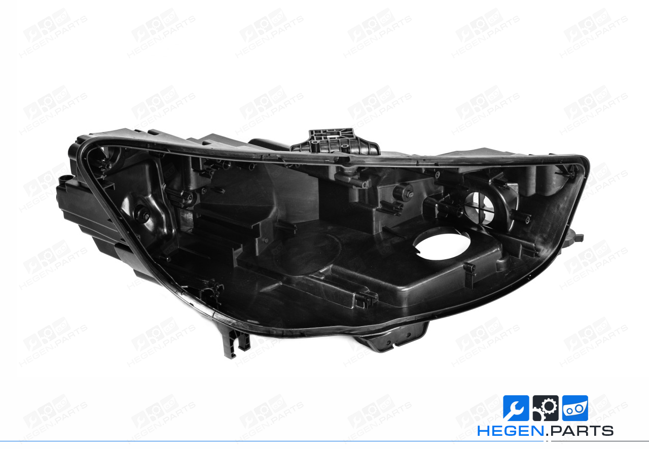 Десен корпус за фар на AUDI A4 B9 16-18 преди фейслифт LED с AFS