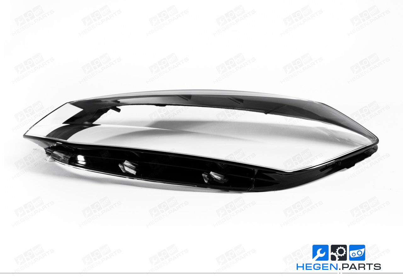 Ляво стъкло (капак) за фар на VW Golf BQ/BV MK7.5 17-19