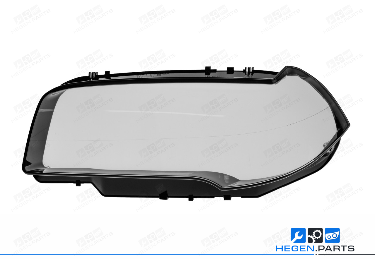 Ляво стъкло (капак) за фар на BMW X3 E83 04-10 преди фейслифт / фейслифт