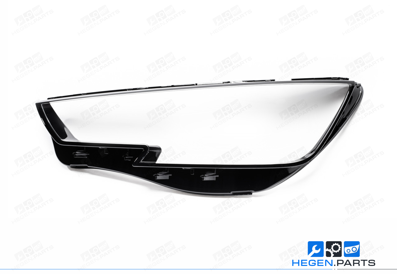 Ляво стъкло (капак) за фар на AUDI A4 B9 16-18 преди фейслифт Xenon/ LED/ Matrix