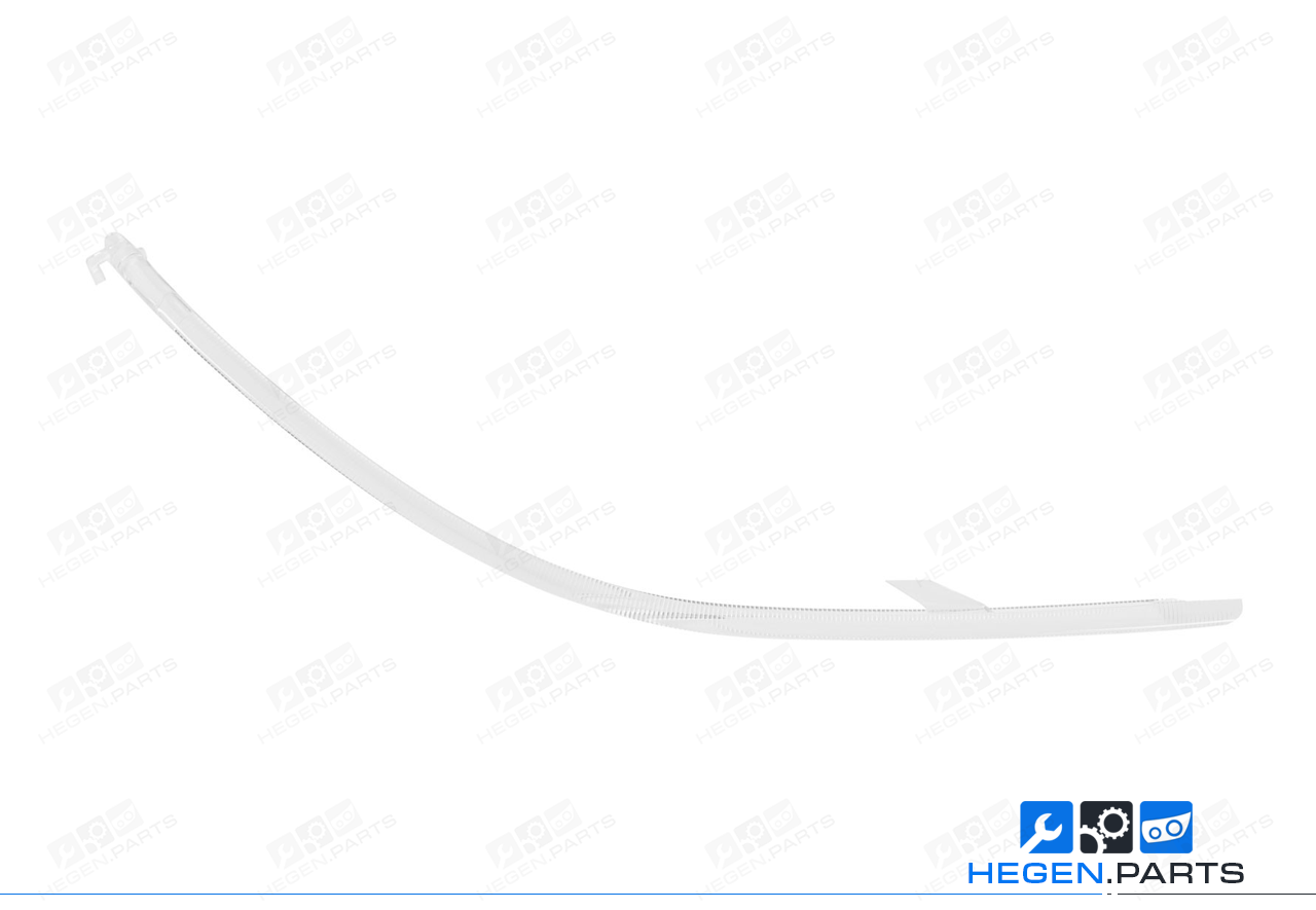 Десен световод за фар на AUDI A6 C7 11-15 преди фейслифт Xenon