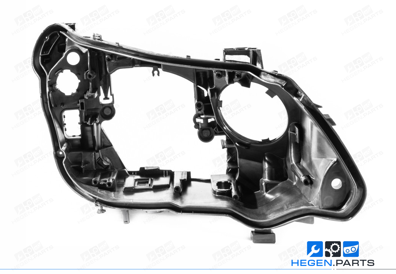 Десен корпус за фар на BMW 5 серия E60 07-10 фейслифт Xenon с AFS