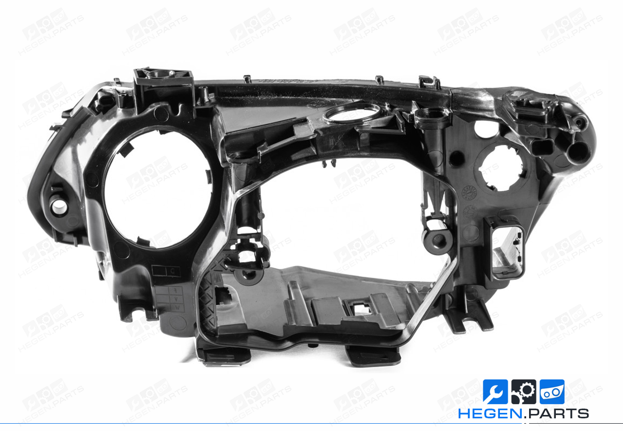 Десен корпус за фар на BMW 5 серия E60 07-10 фейслифт Xenon с AFS