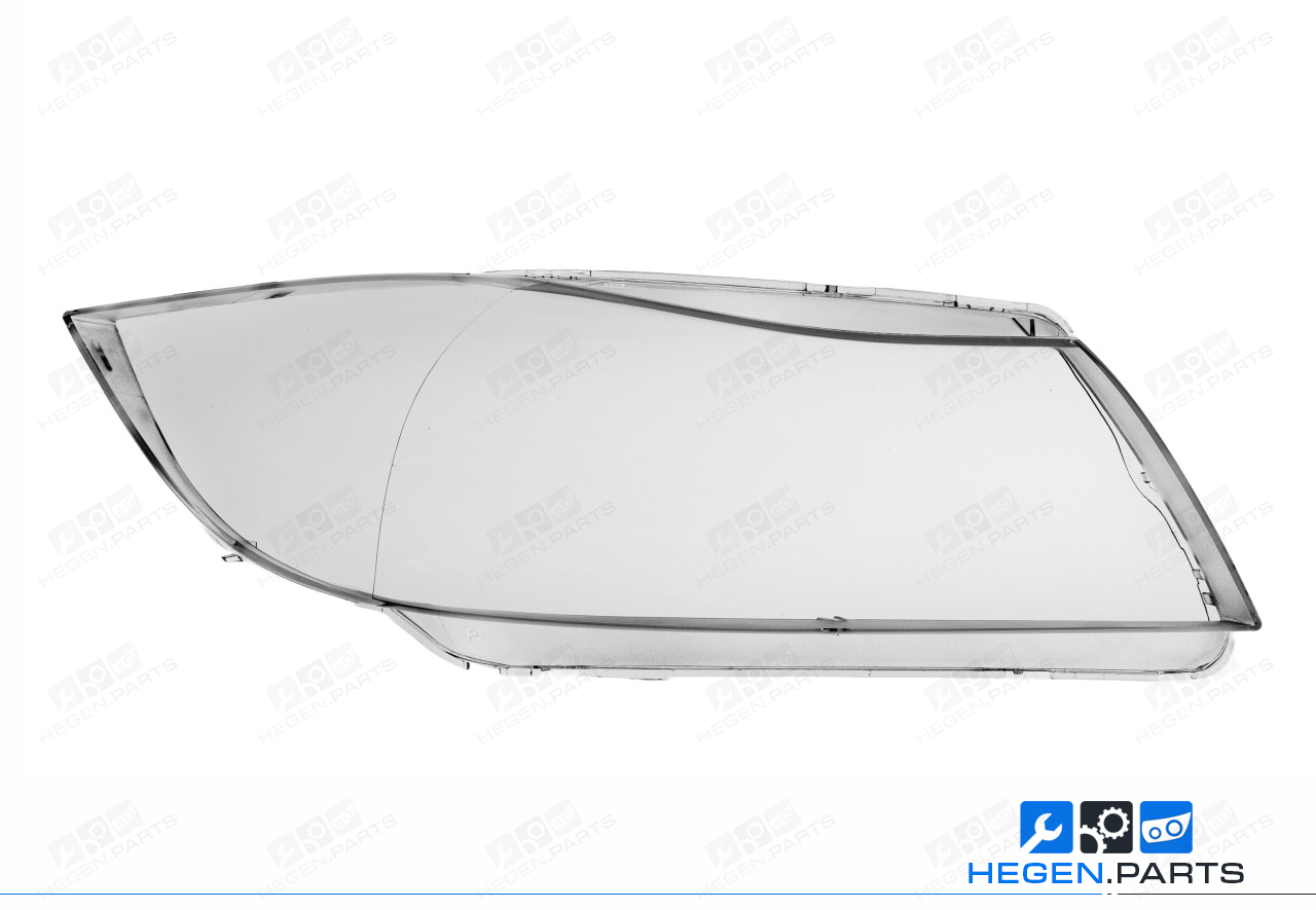 Дясно стъкло (капак) за фар на BMW 3 серия E90 05-07 преди фейслифт Halogen