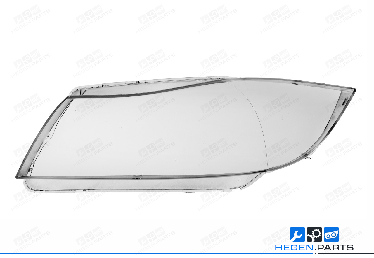 Ляво стъкло (капак) за фар на BMW 3 серия E90 05-07 преди фейслифт Halogen