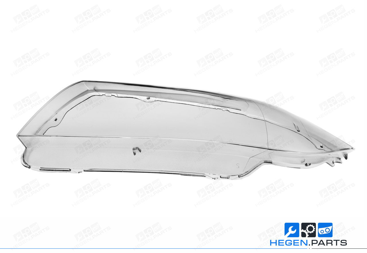 Ляво стъкло (капак) за фар на BMW 3 серия E90 05-07 преди фейслифт Halogen