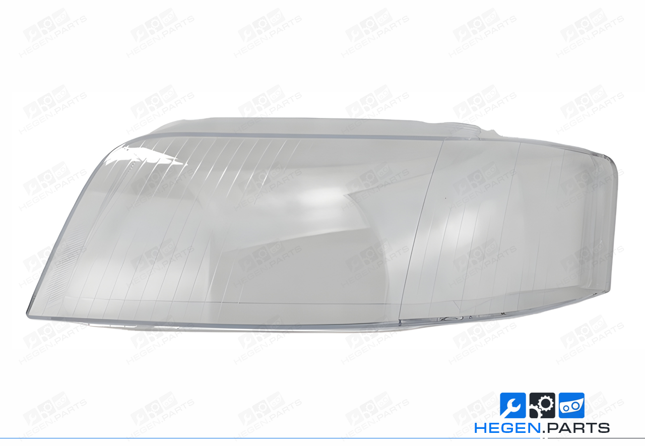 Ляво стъкло (капак) за фар на AUDI A6 C5 02-06 фейслифт