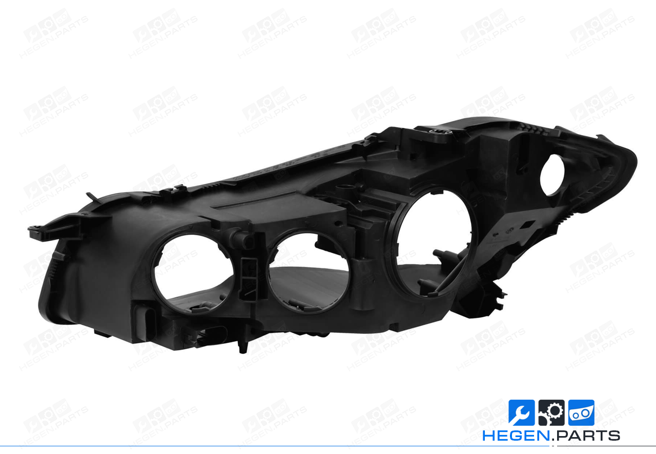 Десен корпус за фар на MERCEDES S класа W221 05-08 преди фейслифт
