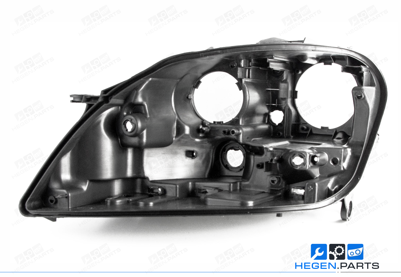 Ляв корпус за фар на MERCEDES ML класа W164 09-12 фейслифт