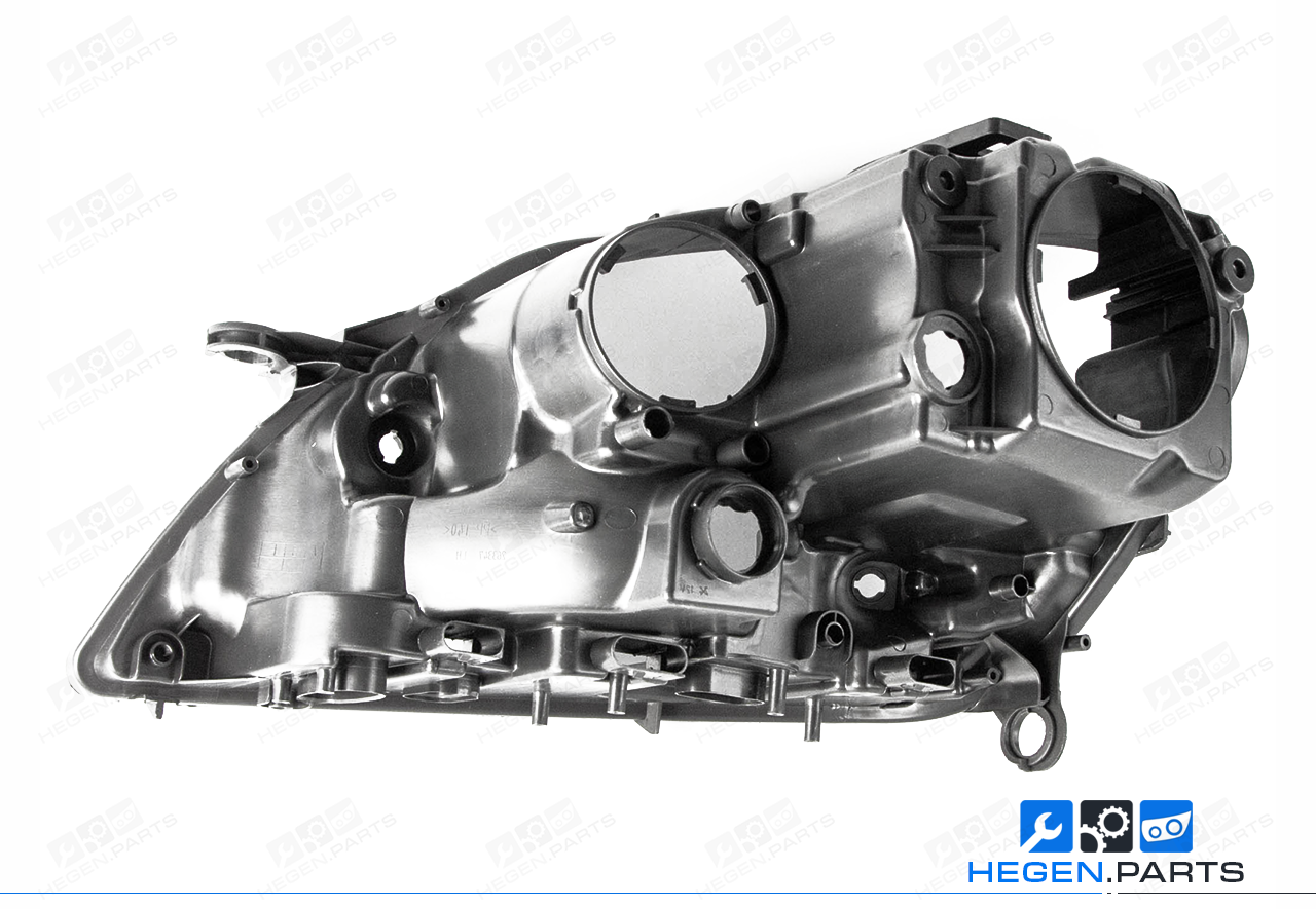 Десен корпус за фар на MERCEDES ML класа W164 09-12 фейслифт