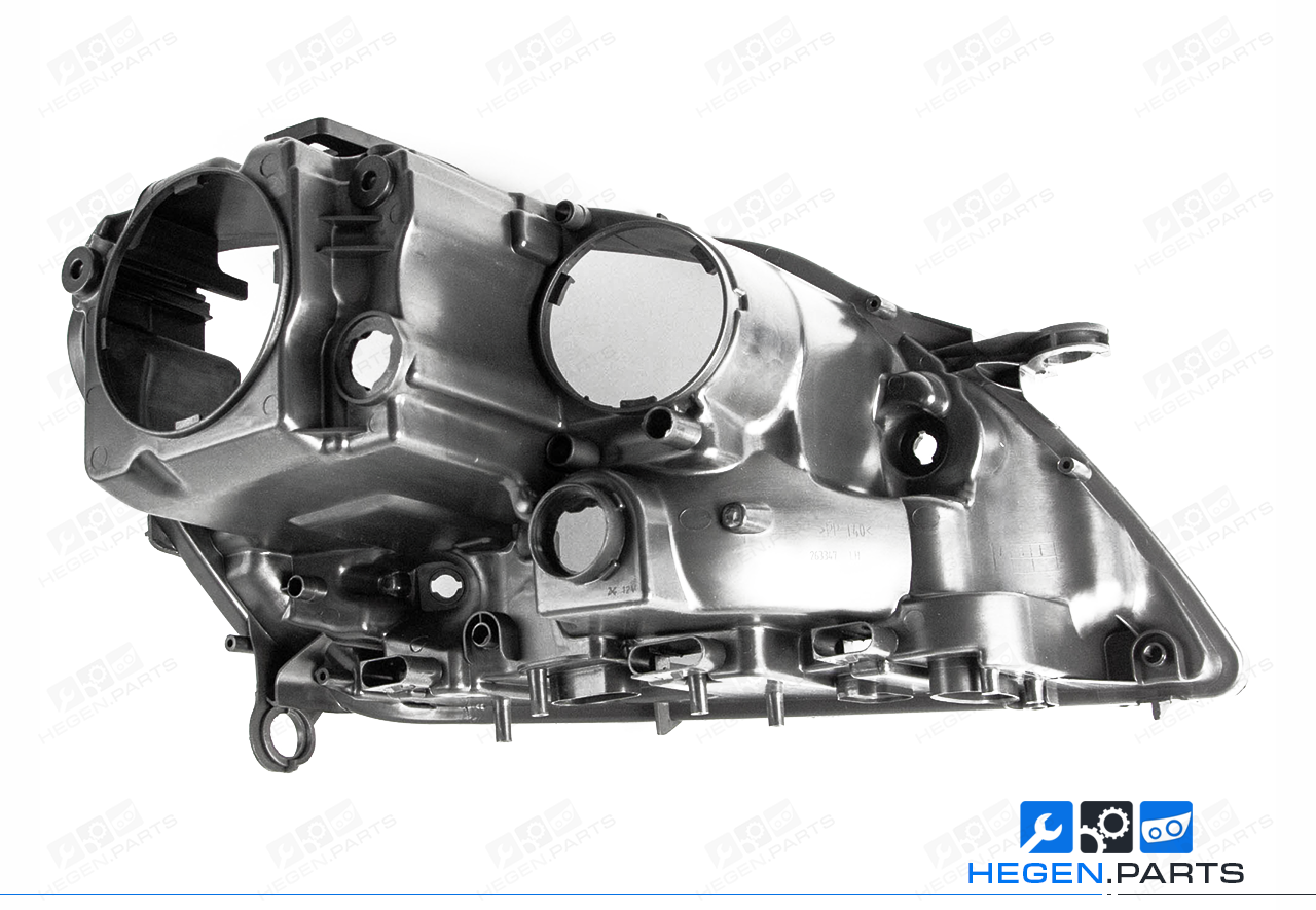 Ляв корпус за фар на MERCEDES ML класа W164 09-12 фейслифт